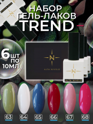 ALTA NIVELO Гель-лак 10мл TREND #67