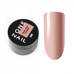 ONE NAIL   Base CARAMEL   30мл (шайба)   База камуфлирующая эластичная  (легкие в снятии)