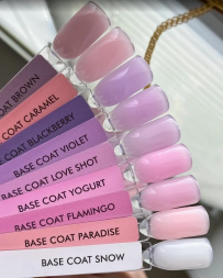 ONE NAIL   Base CARAMEL   15мл   База камуфлирующая эластичная  (легкие в снятии)