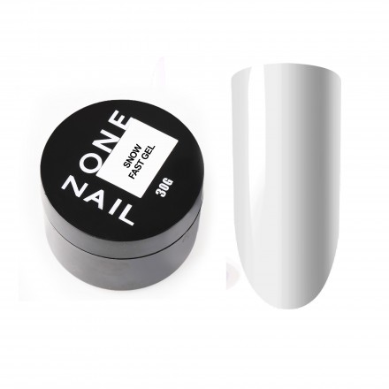 ONE NAIL   Гель моделирующий  Fast Gel    SNOW   30г