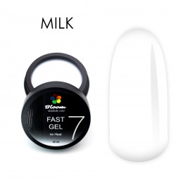 BLOOM   Gel FAST   #07   15мл   Гель для моделирования молочный