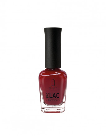 IQ BEAUTY   Prolac #177   HYPNOSIS RED TRAP   12,5мл   Лак для ногтей с биокерамикой