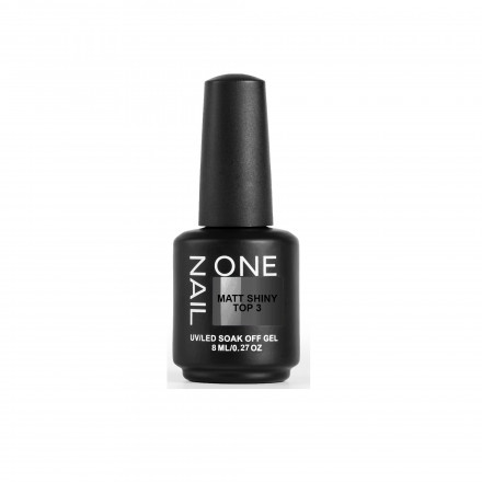 ONE NAIL   Топ матовый без л/с с шиммером  Top  MATT SHINY   #3   8мл
