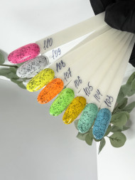 KLIO  Гель-лак  Капсульная  коллекция  8мл  №104  (с черным шиммером)