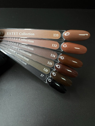 KLIO   ESTET   #017   10мл   Гель-лак черный