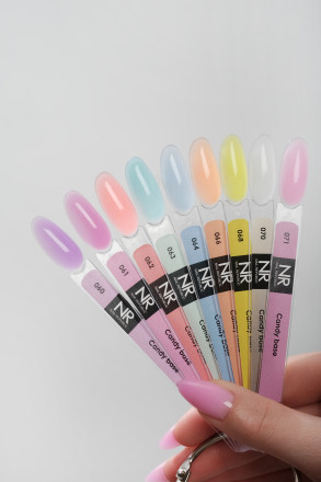 NAIL REPUBLIC   База цветная   10мл   Base CANDY   #63